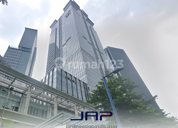Kantor Area Kuningan di Sopo Del Tower 1362 Sqm Bare Dekat MRT