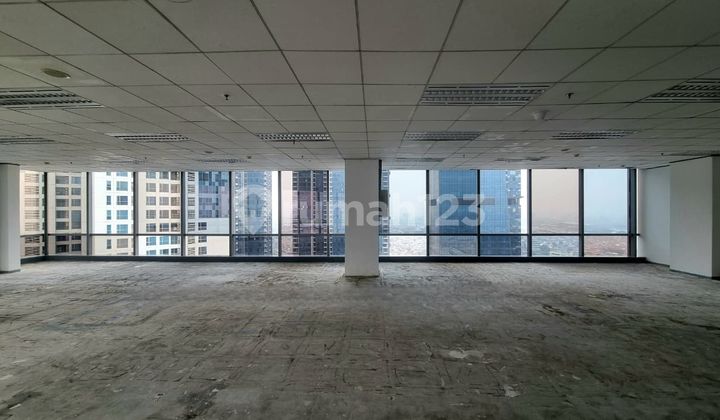 Office for Rent Prudential Center 220 m2 Bare Kuningan Near Mall
