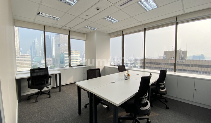 Office Rental Furnished for 7 People in Menara Cakrawala Near Sarinah Office Rental Furnished for 7 People in Menara Cakrawala Near Sarinah