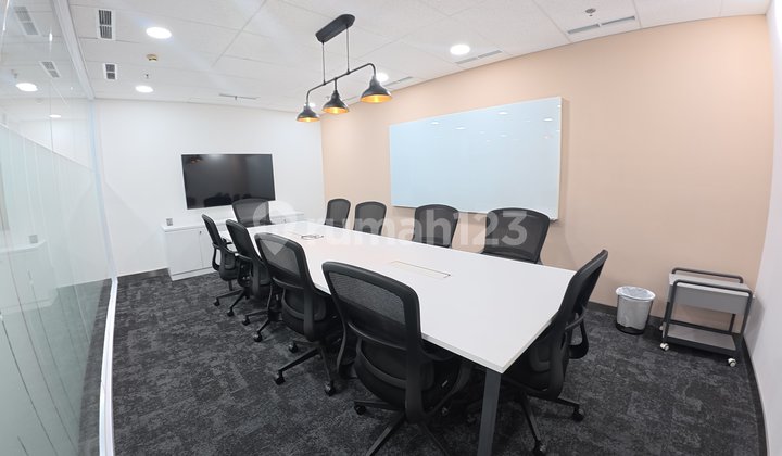 Kantor Unit Furnished 6 Pax di Sinarmas Land Thamrin Dekat MRT