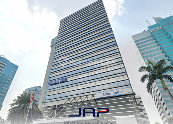 Sewa Kantor Wisma 77 Tower 1 Luas 215 M2 Bare Strategis di Slipi  1