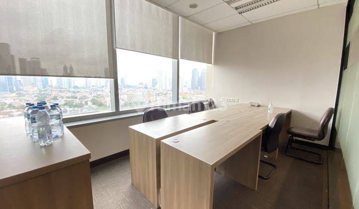 Sewa Kantor Dbs Tower 393 M2 Furnished Strategis Dekat Lotte Mall 20