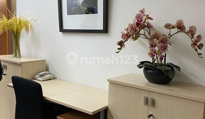 Kantor Unit Furnished 4 Pax di Mayapada Tower Sudirman Dekat MRT