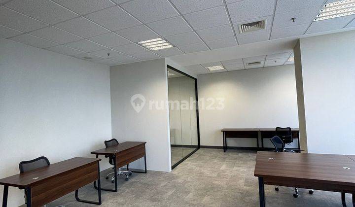 Sewa Kantor Menara Sunlife Luas 120 M2 Furnished di Mega Kuningan 2