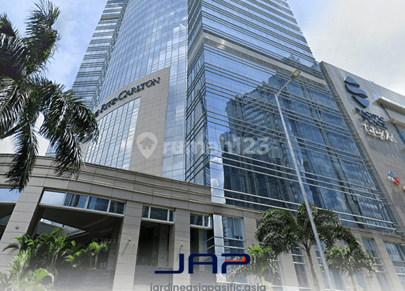 Disewakan Kantor One Pacific Place 116 M2 Bare Dekat MRT Istora Mandiri 1