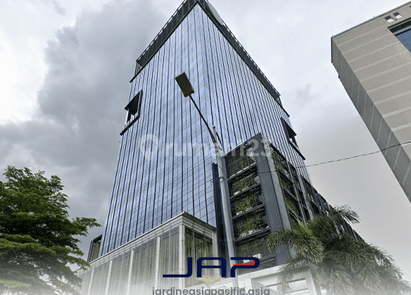 Sewa Kantor Wisma Barito I Luas 416M2 Bare di Slipi Jakarta Barat 2