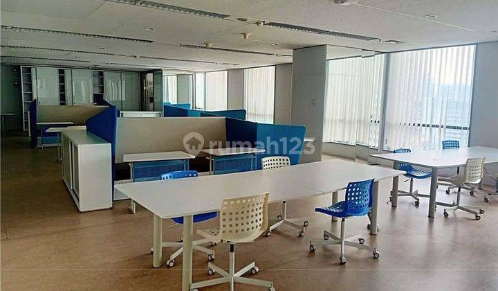 Sewa Kantor Menara Thamrin 409 M2 Furnished Thamrin Dekat Mrt Hi 1