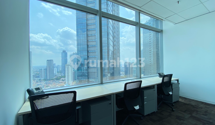Furnished Office for 6-8 People at DBS Tower Near Lotte Mall Satrio