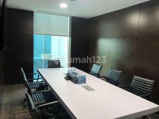 Sewa Kantor 18 Parc Place Luas 176 M2 Furnished Strategis di Scbd 1