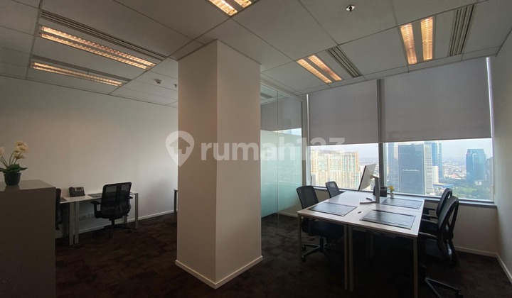 Furnished Office for 6-8 People at DBS Tower Near Lotte Mall Satrio