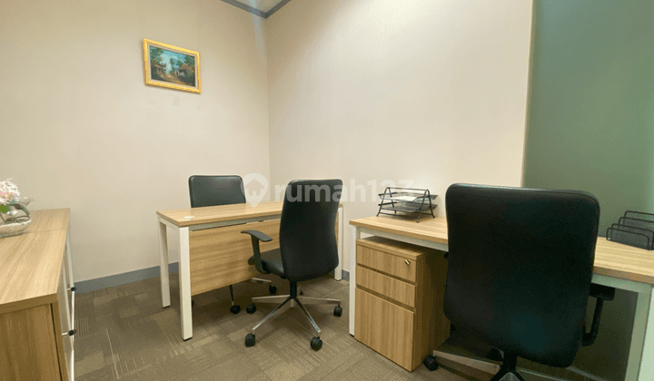 Sewa Private Office Furnish 4 Pax Sahid Sudirman Dekat Mrt Benhil 1