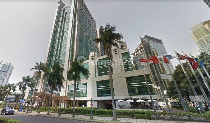 Sewa Kantor Menara Rajawali 211 M2 Bare Strategis di Mega Kuningan 1