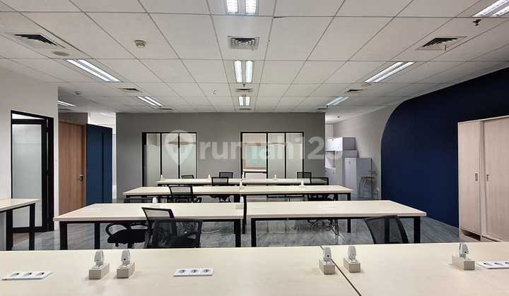 Sewa Kantor RDTX Square 210M2 Furnish Akses MRT Benhil Bebas Gage