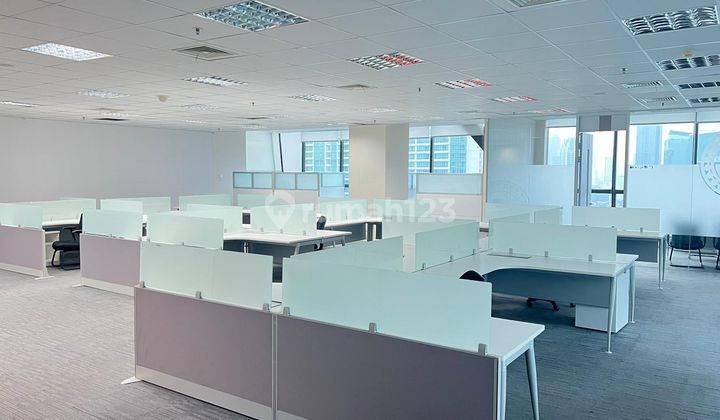 Sewa Kantor Lippo Kuningan 320 M2 Furnished Strategis di Kuningan 1