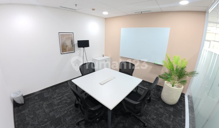Kantor Unit Furnished 8 Pax di Sinarmas Land Thamrin Dekat MRT