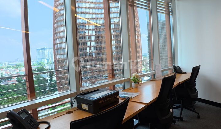 Sewa Kantor Unit Furnished 4 Pax di South Quarter Tb Simatupang