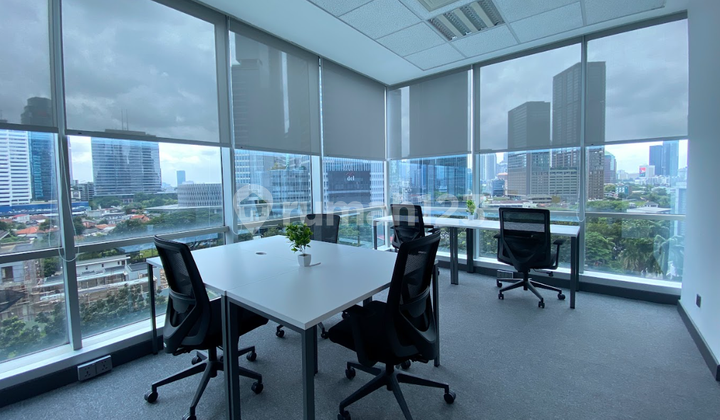 Furnished 5-Person Unit Office in Sunlife Tower Kuningan, Near LRT