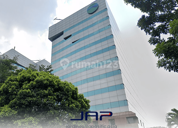 Sewa Kantor Wisma Barito I Luas 416M2 Bare di Slipi Jakarta Barat 1