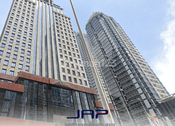 Sewa Kantor Artha Graha 368 M2 Furnished Strategis Dekat Mrt Istora 2