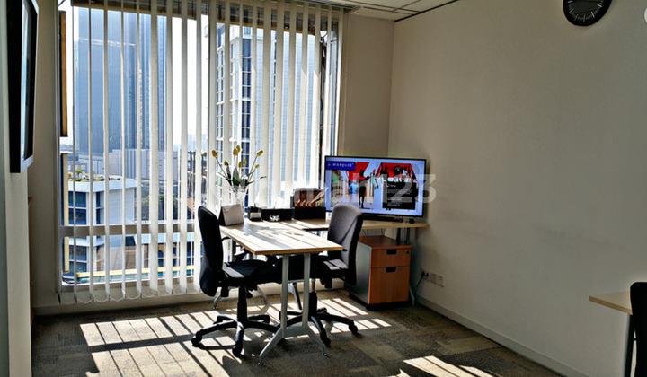 Sewa Kantor Unit Furnished 8 Pax di Mayapada Tower Dekat MRT