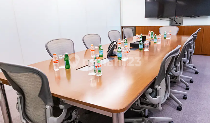 Kantor Unit Furnished 4 Pax di Sampoerna Strategic Dekat MRT