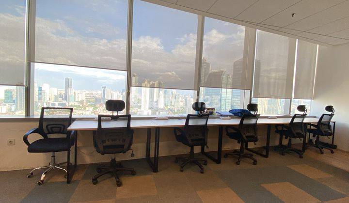 Sewa Kantor Tokopedia Tower 162M2 Furnished Strategis di Kuningan 2