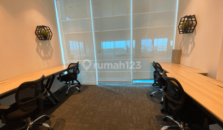 Sewa Kantor Siap Ditempati Untuk 4 Pax di Burza Tower Pik 2