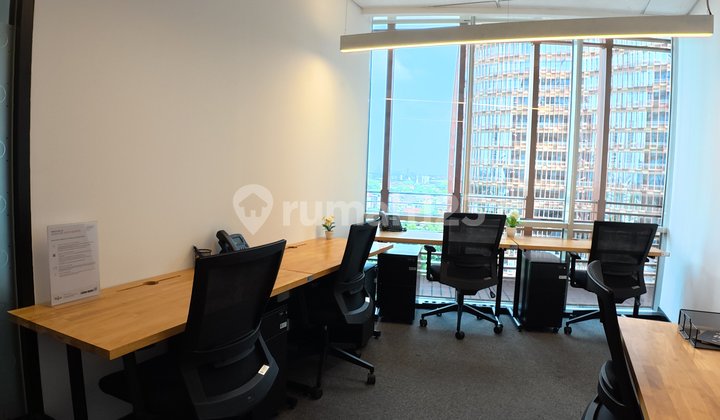 Sewa Kantor Unit Furnished 6 Pax di South Quarter dekat MRT Sewa Kantor Unit Furnished 6 Pax di South Quarter dekat MRT