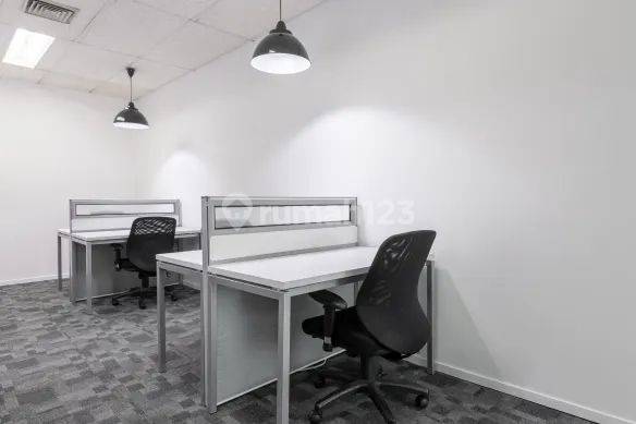 Sewa Private Office Fully Furnished 4 Pax di Asia Afrika Bandung 1