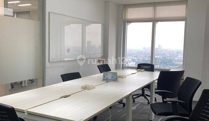Sewa Kantor Graha CIMB Niaga 188 M2 Furnished Strategis di SCBD 2
