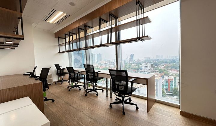 Unit Office Furnished for 6 People at MNC Tower Strategic Location Unit Office Furnished for 6 People at MNC Tower Strategic Location