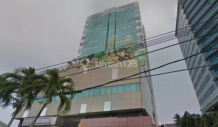 Sewa Kantor Menara Hijau Luas 125 M2 Bare Strategis di Mt Haryono 2