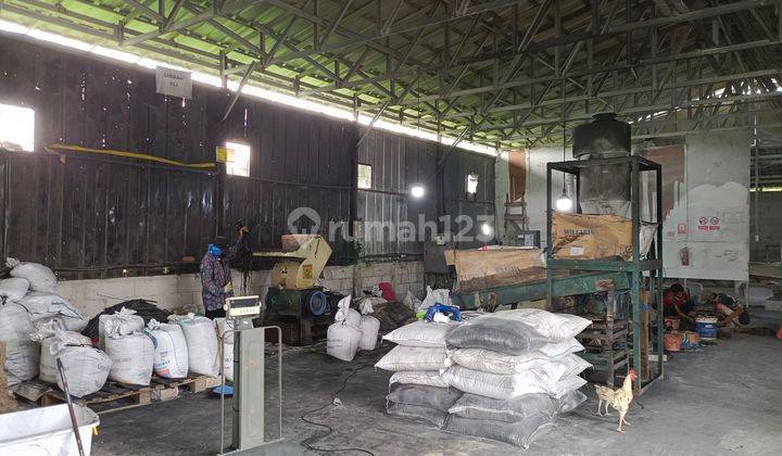 Dijual Tanah sudah ada bangunan gudang di Cikupa  2