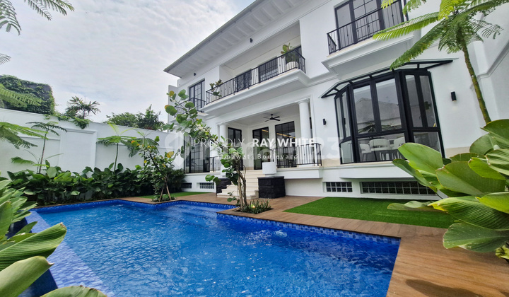 Brand New House Kemang Dalam Area American Classic 1
