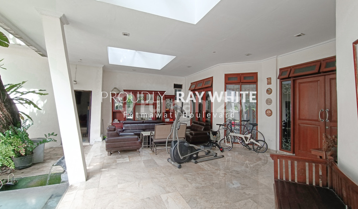 Rumah nyaman,asri, jalan lebar strategis dicipete 2