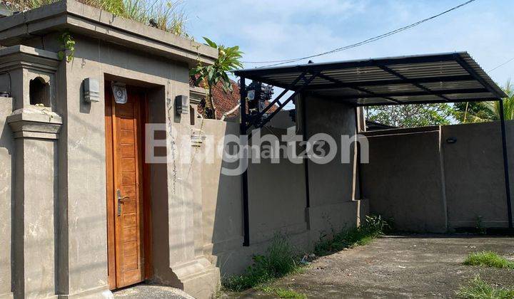 RUMAH MINIMALIS 4 KAMAR TIDUR LODTUNDUH UBUD 1