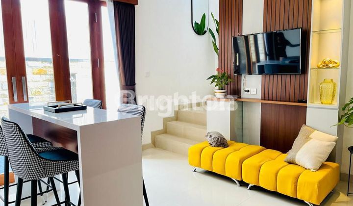 VILLA 2 LANTAI DENGAN FULLY FURNISH DI TUMBAK BAYUH DEKAT CANGGU DAN PERERENAN