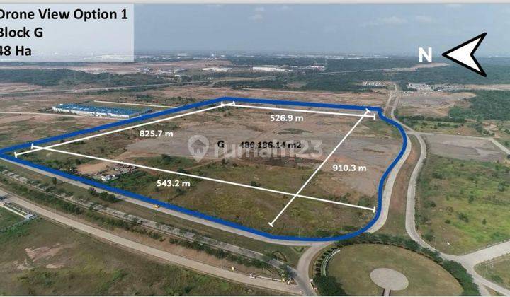 Dijual Tanah Industri Di Karawang Barat  2