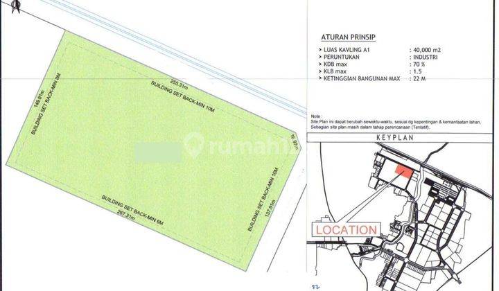 DIJUAL TANAH INDUSTRI DI CIKARANG 1