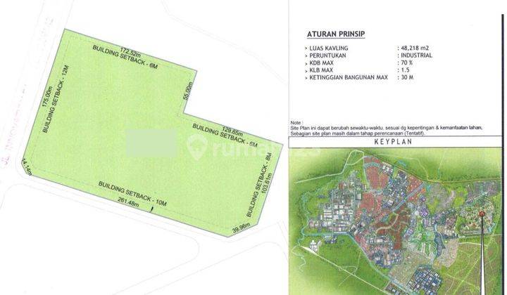 DIJUAL TANAH INDUSTRI DI CIKARANG 1