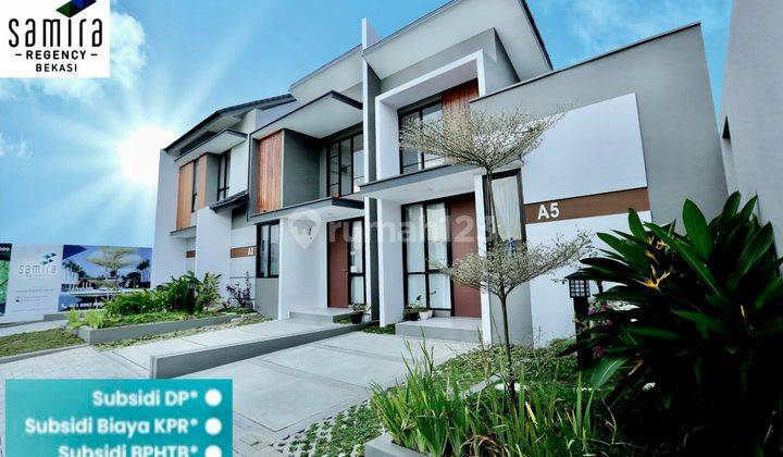 Promo Dp 5jt All In Rumah Keren Design Paling Elegant di Samira Bekasi 1