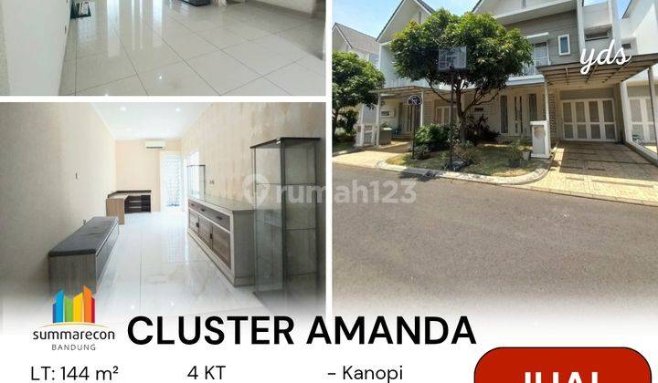 Jual Rumah Cluster Amanda Summarecon Bandung 1