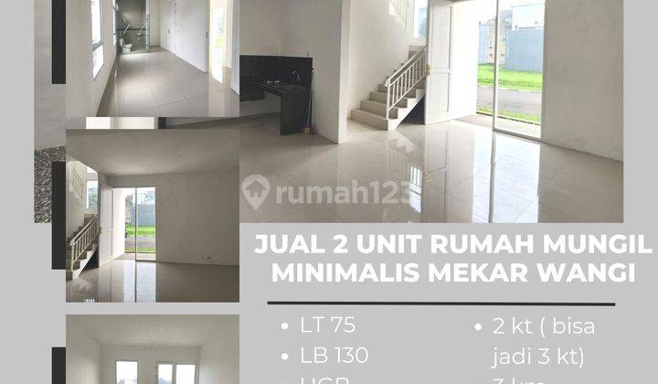 Rumah Bagus Unfurnished HGB di Mekar Wangi , Bandung 1