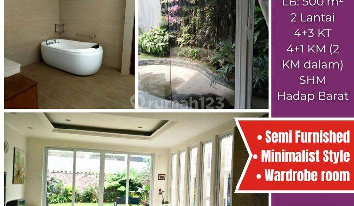 Rumah 2 Lantai Bagus Semi Furnished SHM di Setra Murni , Bandung 1