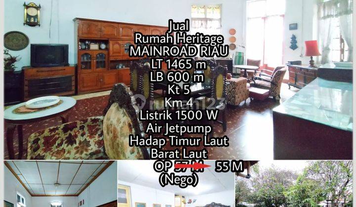 Rumah Bagus Unfurnished di Heritage Mainroad Riau , Bandung 1