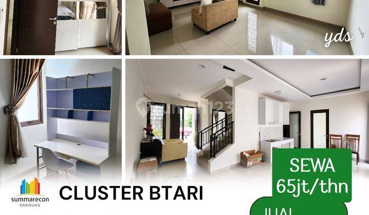 Sewa Rumah Furnished Bagus Cluster Btari Summarecon Bandung 1