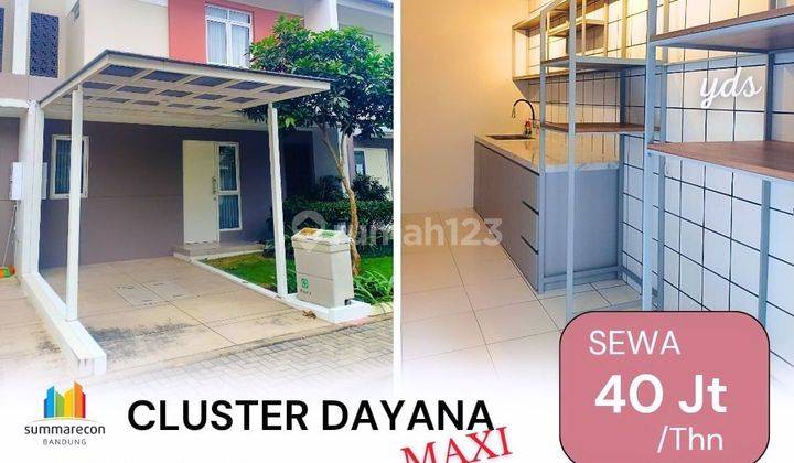 Sewa Cluster Dayana Summarecon Bandung 1