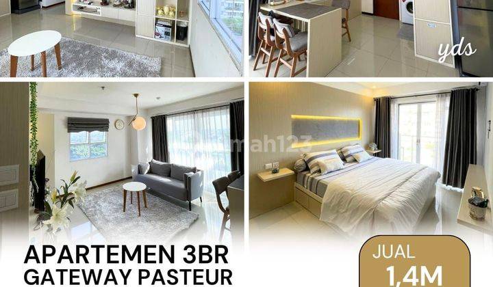 Jual Apartement 3 BR Gateway Pasteur 1