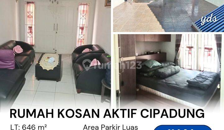 Jual Rumah Kosan Aktif Cipadung Bandung Timur 1