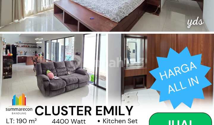 Jual Rumah Cluster Emily Summarecon Bandung